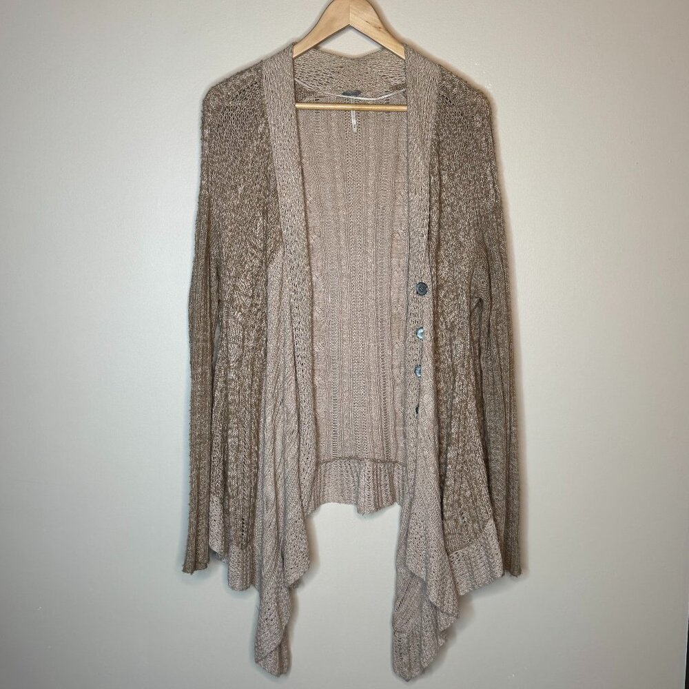 Free People Shark Bite Cardigan